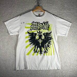 Vintage 2000s Too pure to die hardcore straight edge band tshirt xafbx elysia